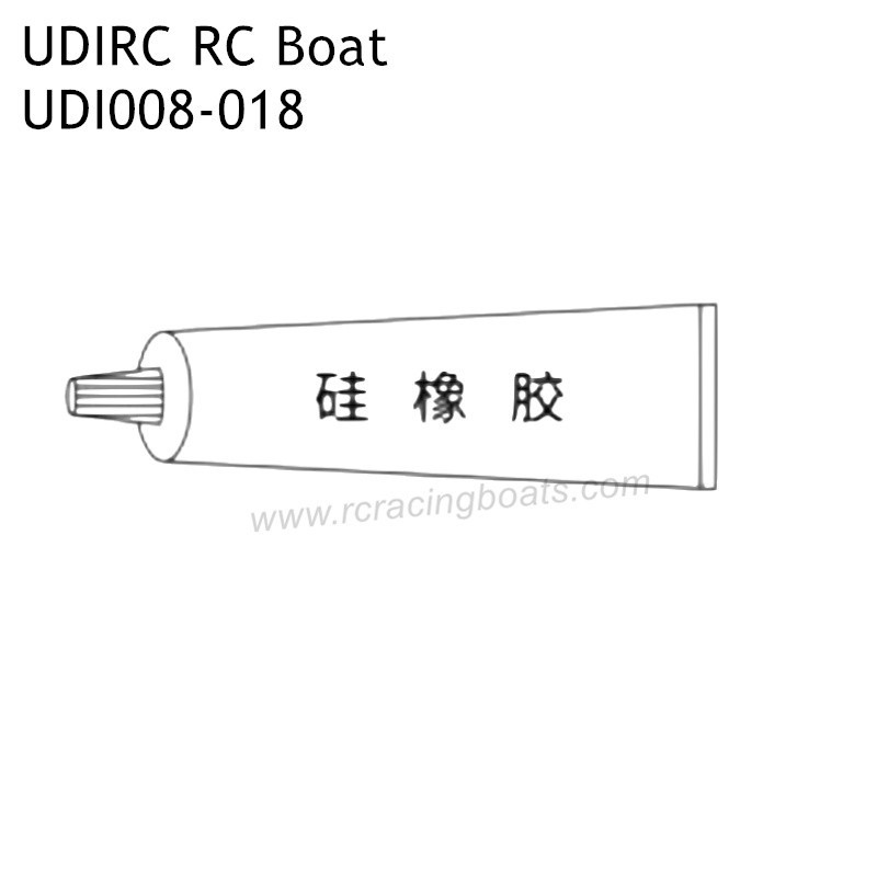 UDIRC UDI008 Gallop RC Boat Parts Silicone Rubber