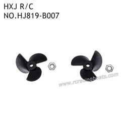 HONGXUNJIE HJ819 RC Boat Parts Left and right Propeller Assembly B007