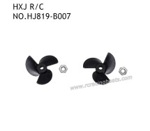 HONGXUNJIE HJ819 RC Boat Parts Left and right Propeller Assembly B007