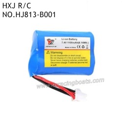 HONGXUNJIE HJ813 RC Boat Parts 7.4V 1100mAh Battery B001