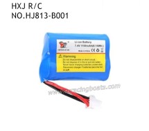 HONGXUNJIE HJ813 RC Boat Parts 7.4V 1100mAh Battery B001