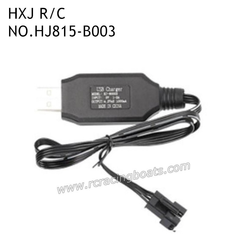 HONGXUNJIE HJ815 Remote Control Boat Parts USB Charger B003