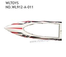 WLTOYS WL912-A RC Boat Parts Upper Cover