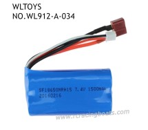 WLTOYS WL912-A Speed Boat Parts 7.4V Battery T-Plug