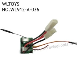 WLTOYS WL912-A Speed Boat Parts Receiver Kit EL Plug