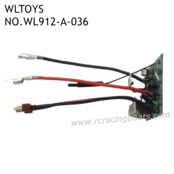 WLTOYS WL912-A Speed Boat Parts Receiver Kit T Plug