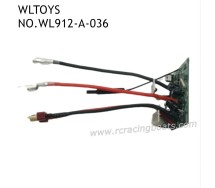 WLTOYS WL912-A Speed Boat Parts Receiver Kit T Plug