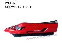 WLTOYS WL915-A 2.4Ghz RC Boat Parts Boat Main Body Kit Red