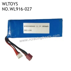 WLTOYS WL916 2.4Ghz RC Boat Parts 11.1V 1800mAh Battery