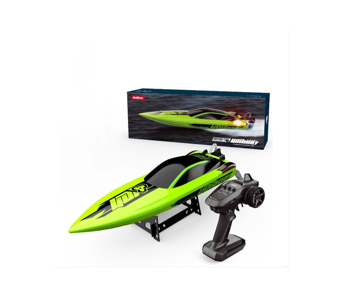 UDIRC UDI018 Brushless High Speed RC Boat for Children Green