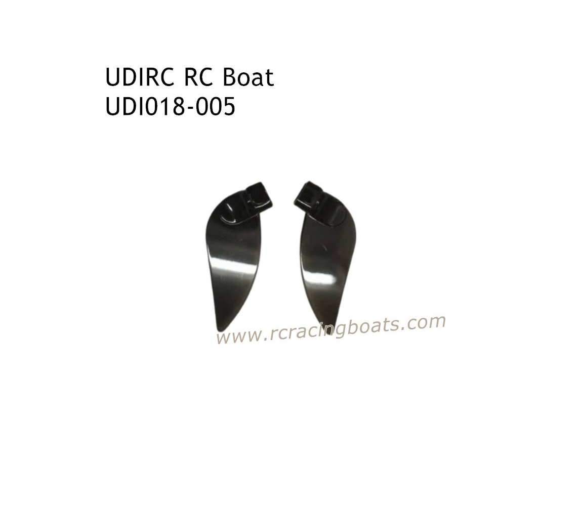 UDIRC UDI018 2.4Ghz RC Boat Parts Left and Right Rudder