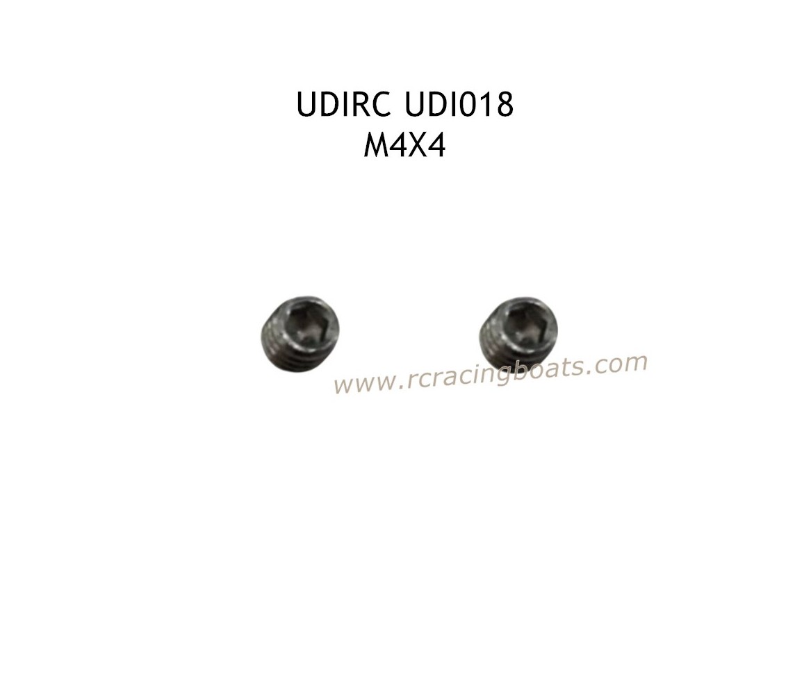 UDIRC UDI018 Boat Parts M4X4 Machine Screw