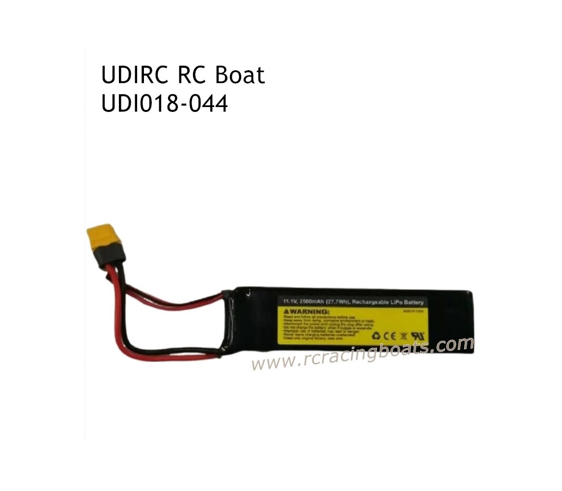 UDIRC UDI018 Remote Control Boat Parts 11.1V 2500mAh Battery