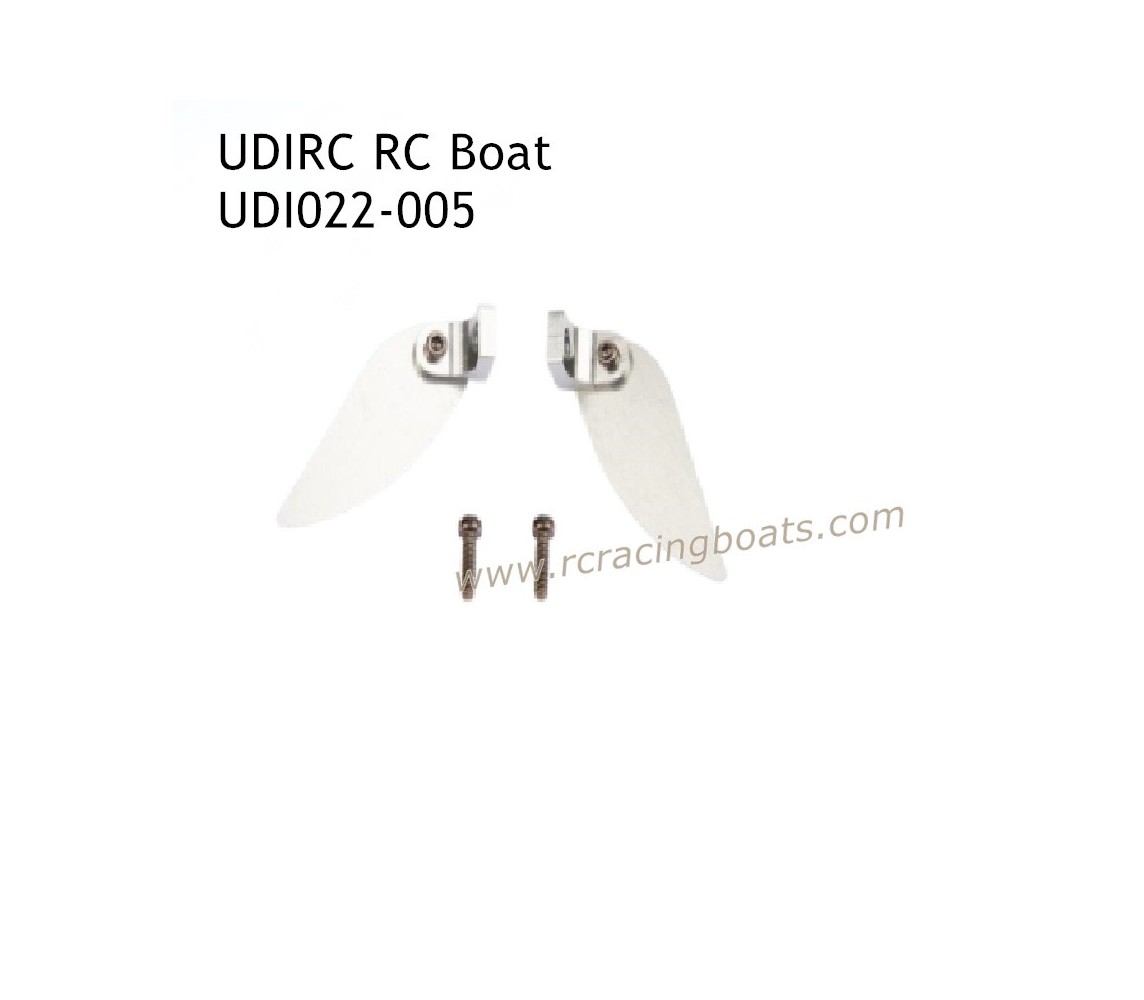 UDIRC UDI022 RC Boat Parts Metal Left and Right Water Jets 2.6X10MM Screw