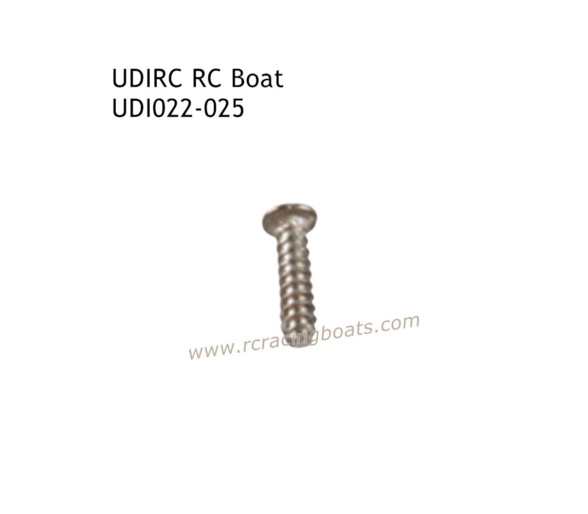 UDIRC UDI022 Remote Control Boat Parts 2.6X10 Flat Head Screw