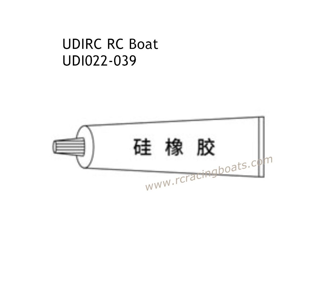 UDIRC UDI022 Remote Control Boat Parts Silicone Rubber