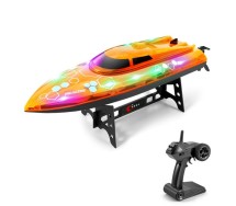 SKYTECH H155 2.4G 4CH Mini High Speed Racing Boats for Children Orange