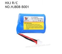 HXJ HJ808 RC Boat Parts 7.4V 1100mAh Battery B001