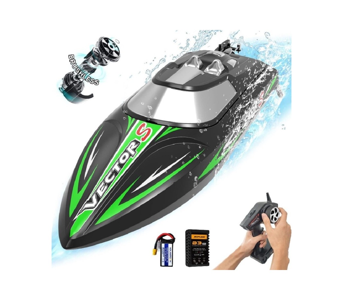 VOLANTEX RC 79504 Brushless Racing Jet Boat RTR Black