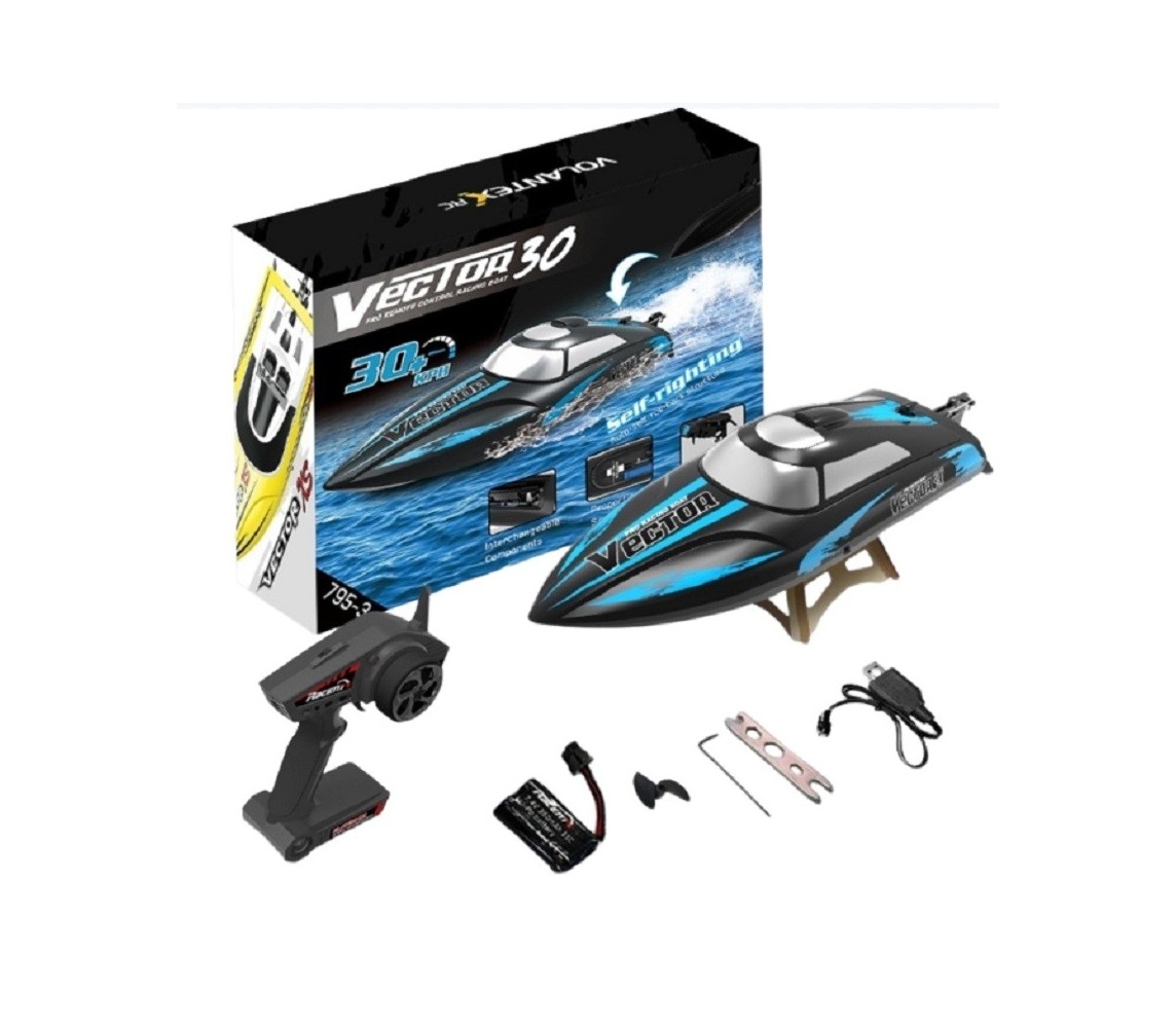 VOLANTEX RC 795-3 RC Boat Vector 30 Mini High Speed Boat for Kids