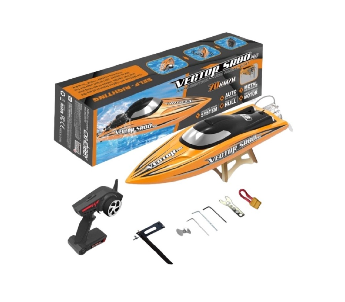 VOLANTEX RC 798-4P RC Boat Waterproof Racing Boat ARTR