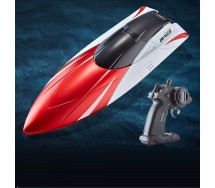 JJRC S4 2.4GHz High Speed Mini RC Racing Boat RTR Red