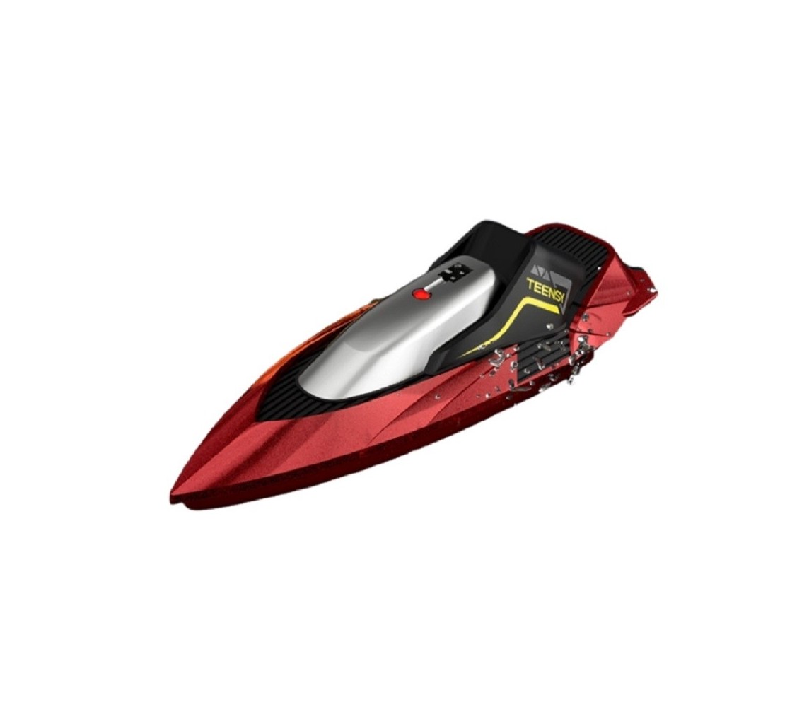 JJRC S5 2.4G Mini Electric Remote Control Boat Red