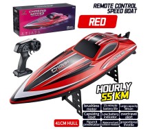 HONGXUNJIE HJ818PRO Brushless High Speed Large Boat RTR for Kids Red