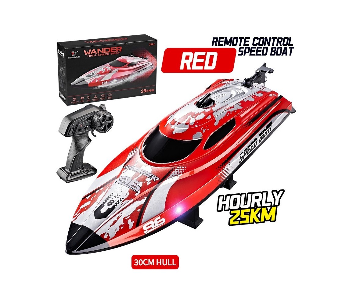 HONGXUNJIE HJ820 VANDER High Speed Boat RC Boat Red