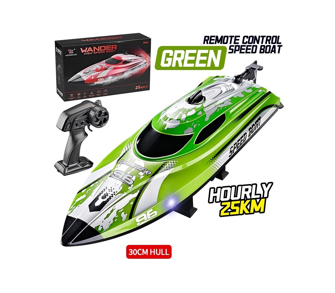 HONGXUNJIE HJ820 VANDER High Speed Boat RC Boat Green