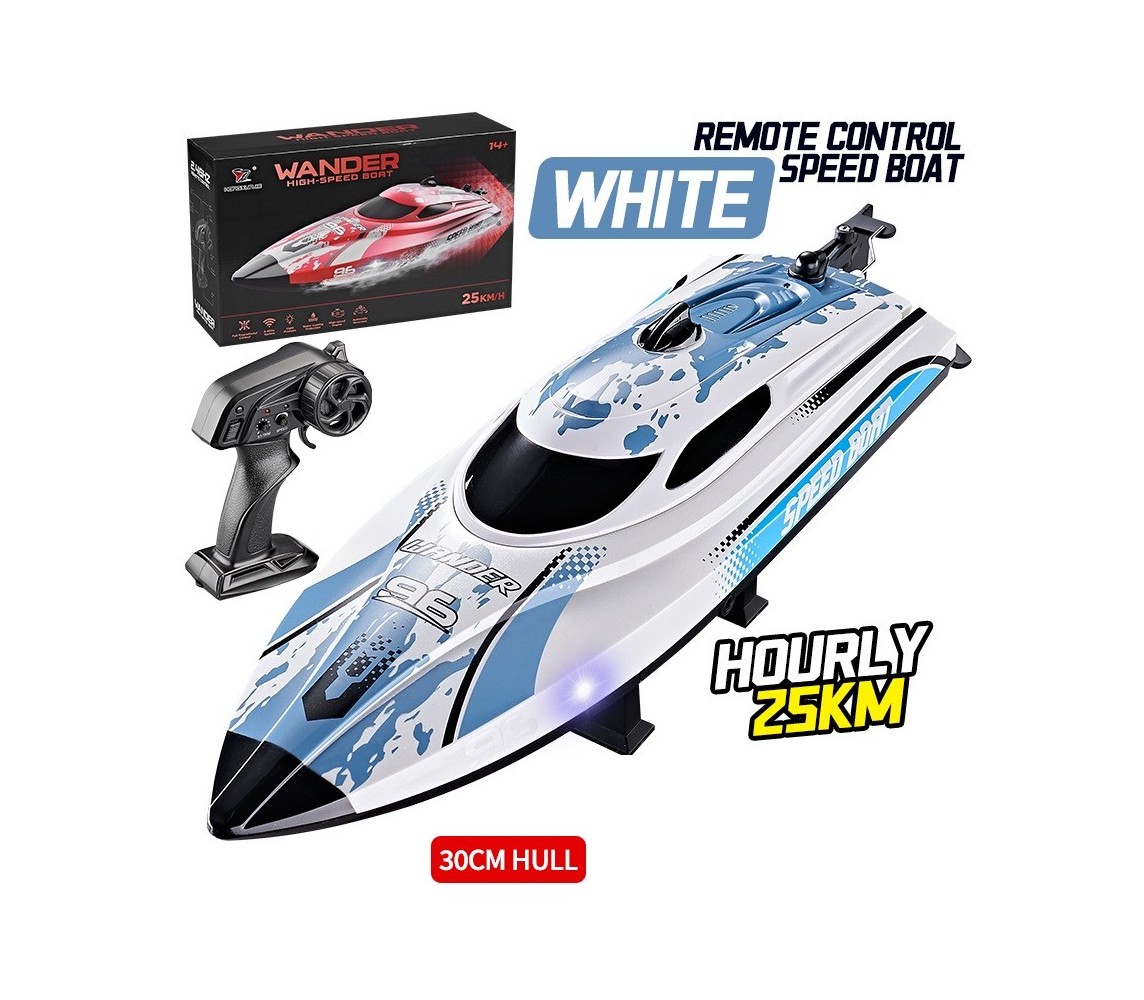 HONGXUNJIE HJ820 VANDER High Speed Boat RC Boat White