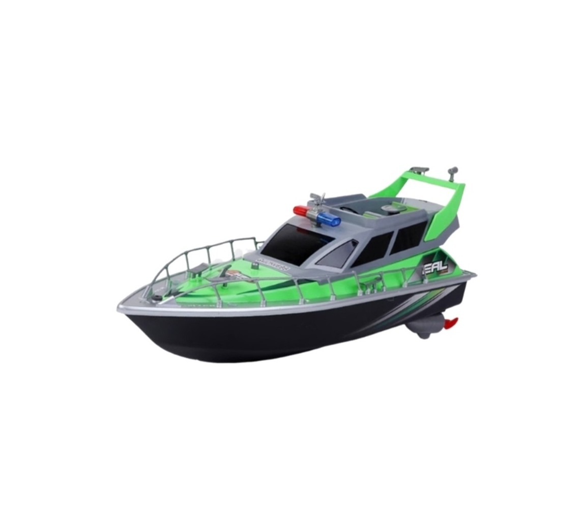 Hengtai 2875B Remote Control High Speed Boat Green