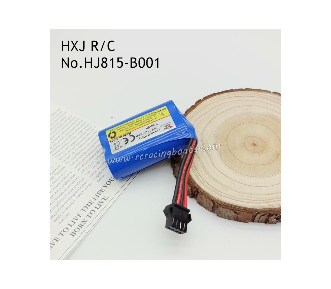 HONGXUNJIE HJ815 Remote Control Boat Parts 7.4V 1100mAh Battery B001