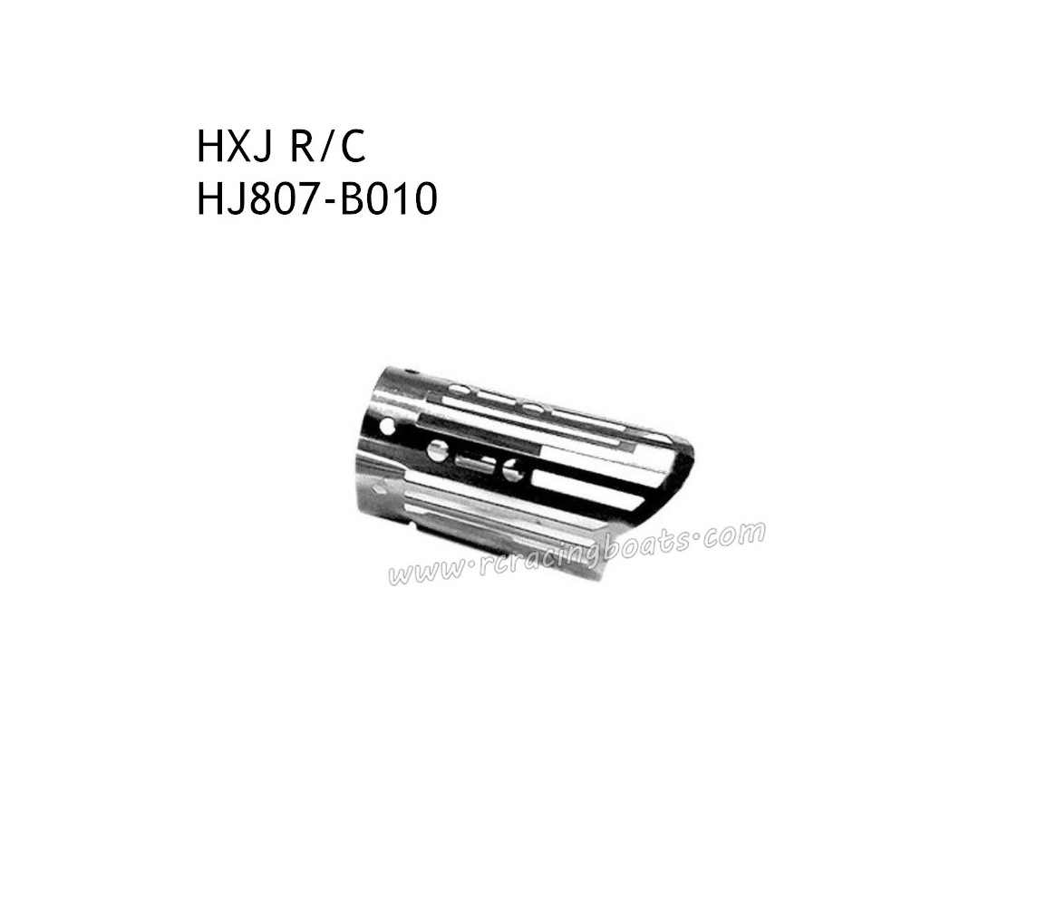 HONGXUNJIE HJ807 RC Boat Parts Left Metal Cover B010