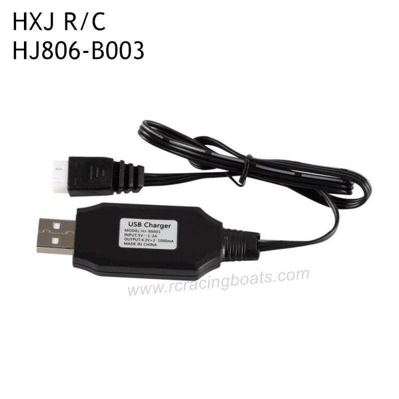 HXJ HJ806 Parts 7.4V USB Charger B003