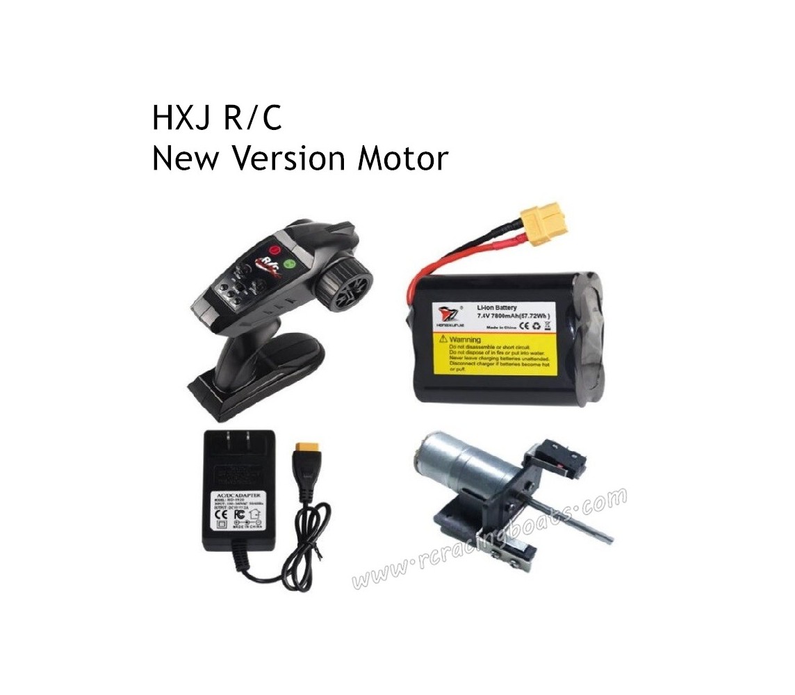 HONGXUNJIE HJ807 RC Boat Parts Transmitter and Battery Charger