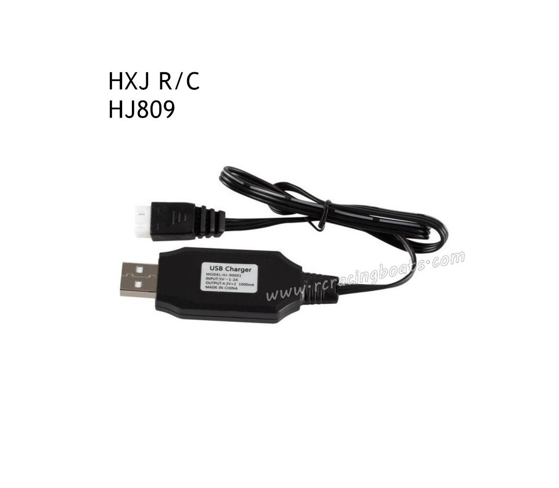 HXJ HJ809 High Speed Boat Parts 7.4V USB Charger