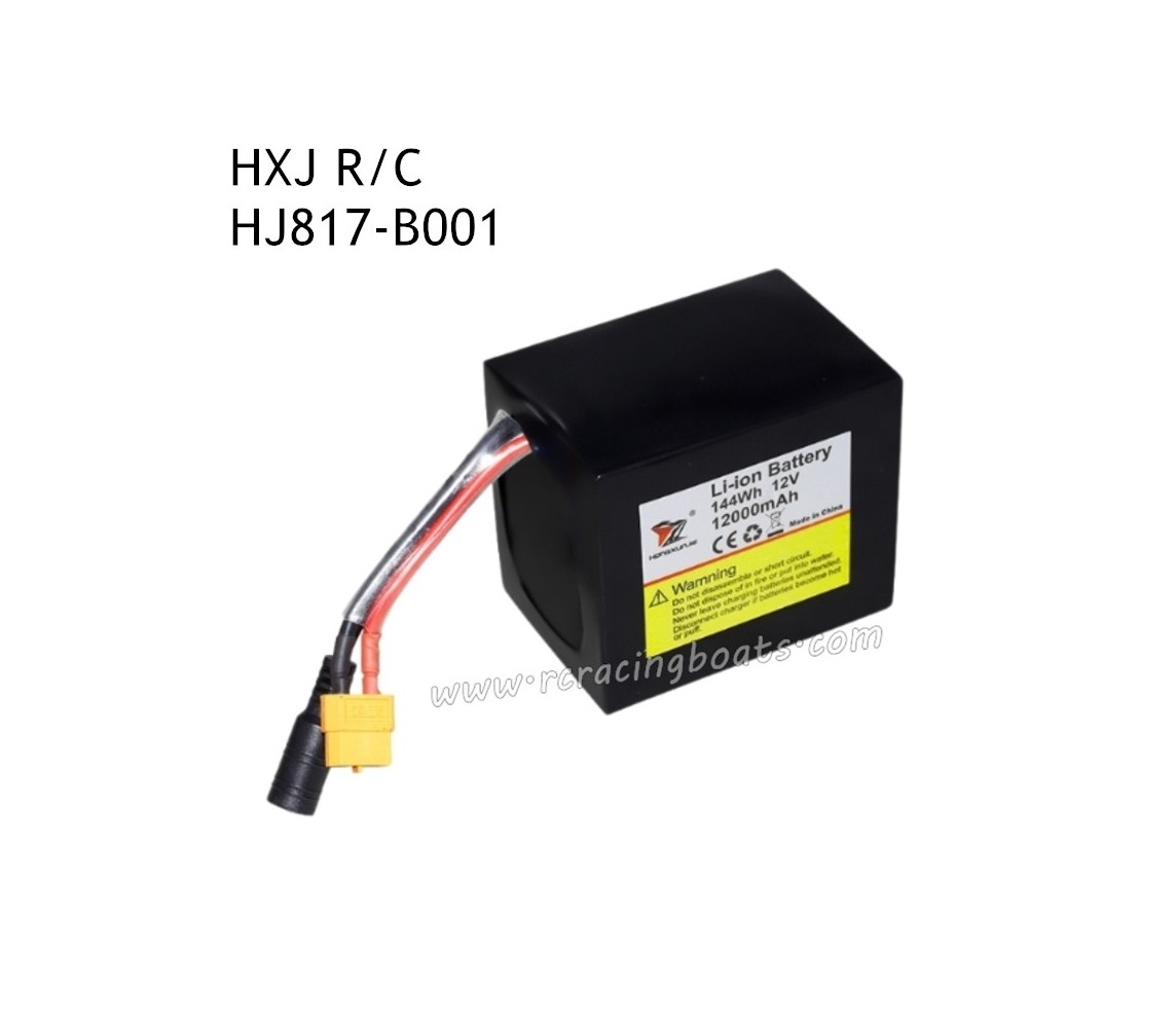 HXJ HJ817 Parts 12V 12000mAh Battery B001