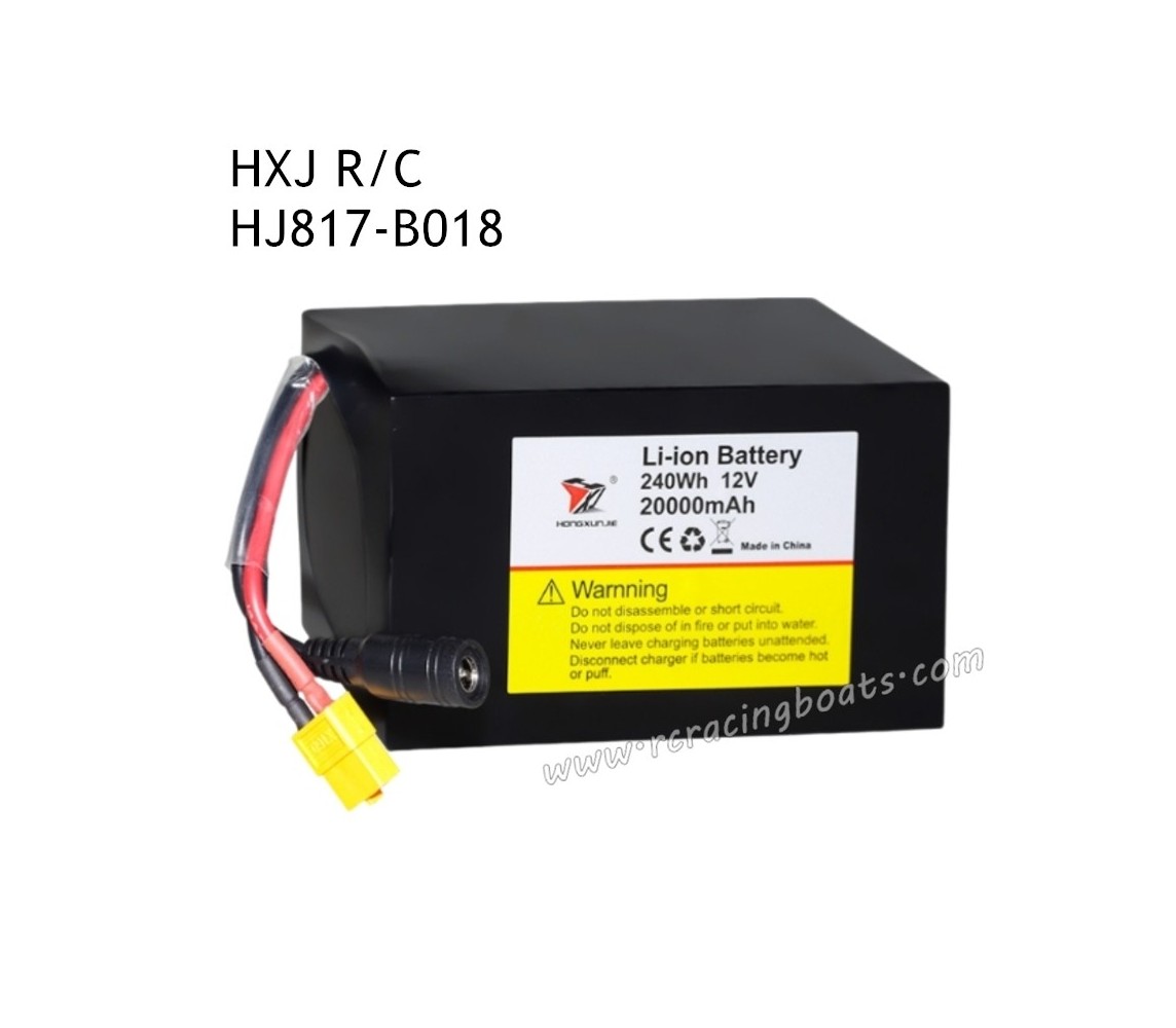 HXJ HJ817 Upgrade Parts  12V 20000mAh Li-ion Battery B018