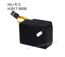 HXJ HJ817 RC Boat Parts Left Bin Box Assembly (Short Wire) B008