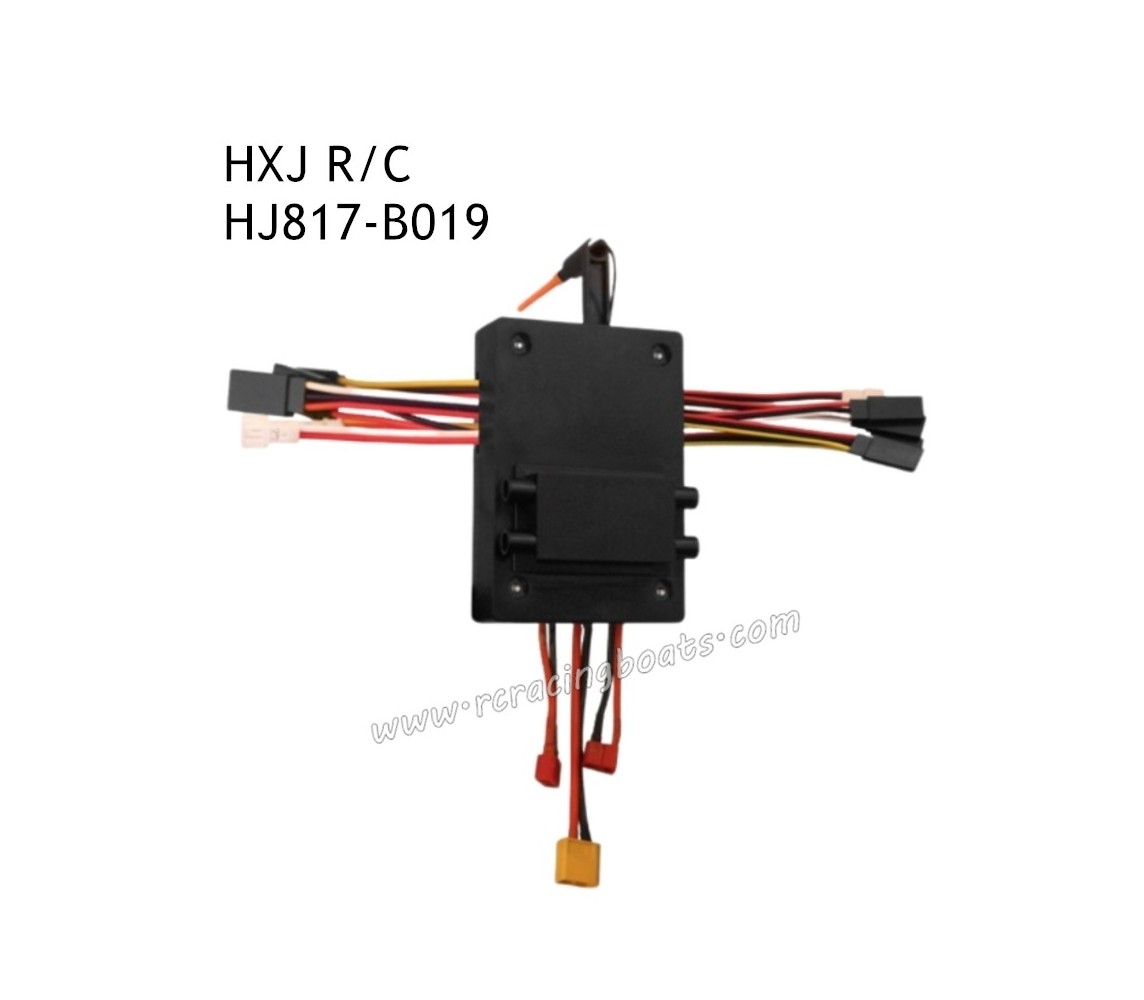 HXJ HJ817 RC Boat Parts Receiver Box Assembly (GPS version) B019