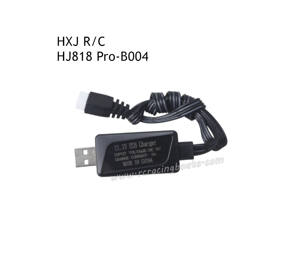 HONGXUNJIE HJ818 Pro Remote Control Boat Parts Charger B004