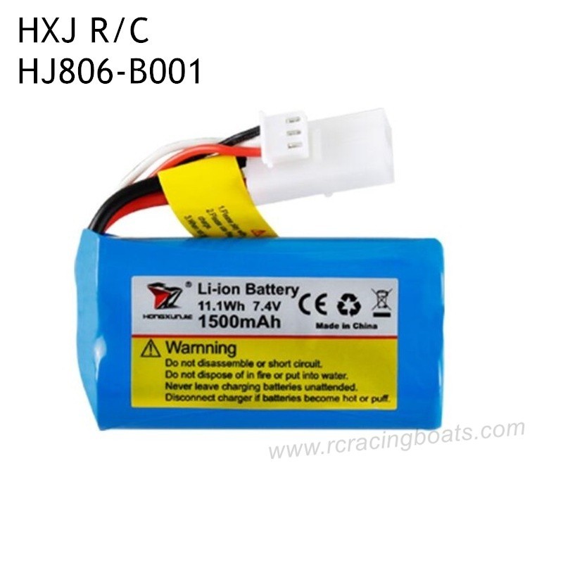 HXJ HJ806 Parts 7.4V Li-ion 1500mAh Battery