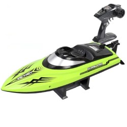 HXJ HJ811 2.4GHz High Speed Waterproof RC Boat with Remote Control Boat Green