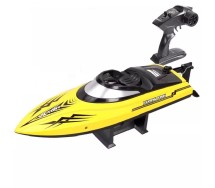 HXJ HJ811 2.4GHz High Speed Waterproof RC Boat with Remote Control Boat Yellow