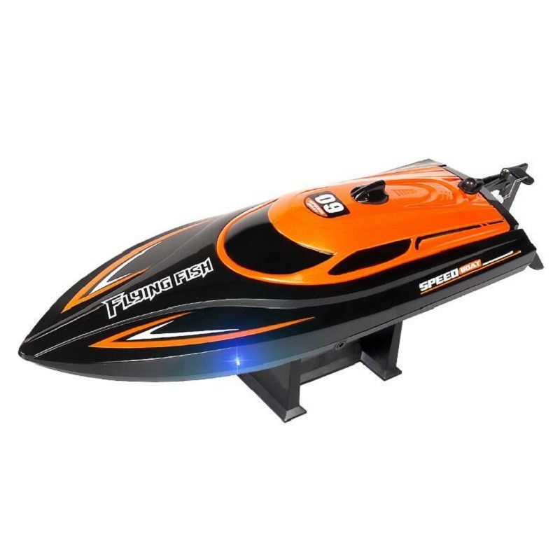 HXJ HJ812 2.4GHz Strong Power Waterproof Self-Righting Speed Boat Orange