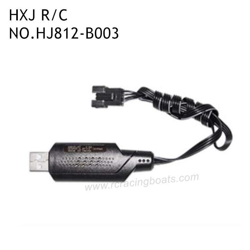 HXJ HJ812 Remote Control Boat Parts USB Charger B003