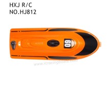 HXJ HJ812 Remote Control Boat Parts Top Cover Orange