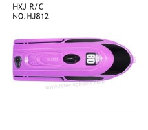 HXJ HJ812 Remote Control Boat Parts Top Cover Purple