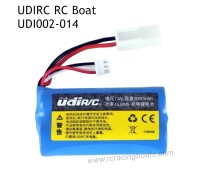 UDIRC UDI002 Tempo RC Boat Upgrade Parts 2000mAh Li-ion Battery